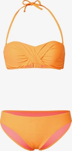 Chiemsee Bandeau Bikinis Bandeau Bikini Dames Oranje