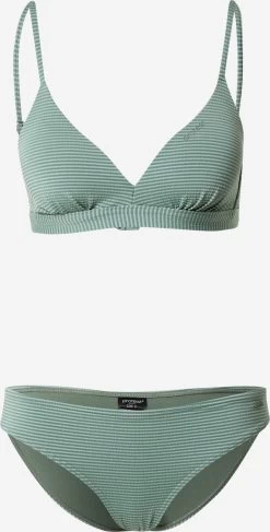 Protest Triangel Bikinis Triangel Bikini BRITA Dames Groen / Lichtgroen