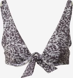 Hunkemöller Bikini Tops Met Beugel Triangel Bikinitop Argentina Dames Grijs / Antraciet