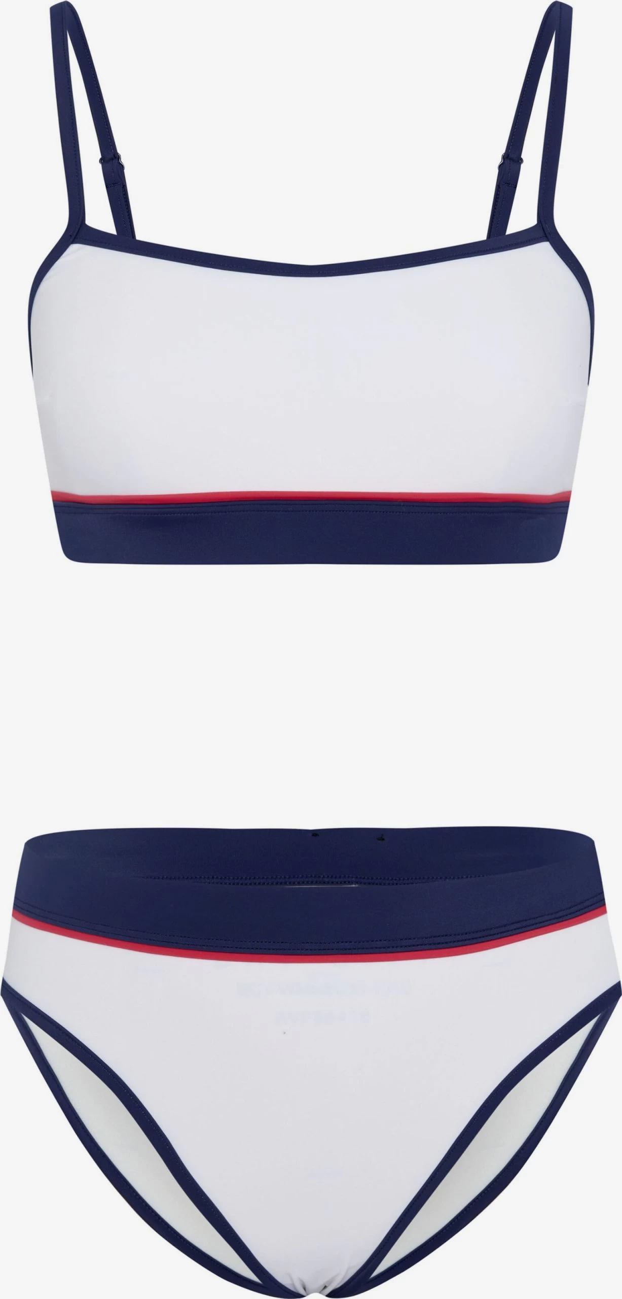 Chiemsee Grote Cups Bustier Bikini Dames Wit 3 Chiemsee Grote Cups Bustier Bikini Dames Wit