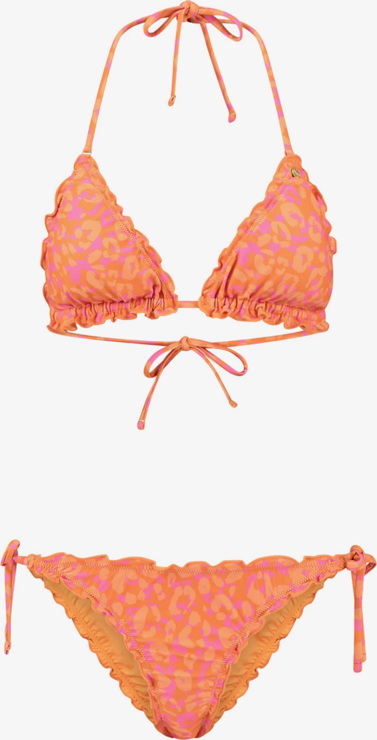 Shiwi Triangel Bikinis Triangel Bikini Liz Dames Oranje / Lichtoranje 3 Shiwi Triangel Bikinis Triangel Bikini Liz Dames Oranje / Lichtoranje