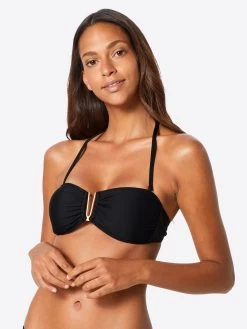 About You Bandeau Bikini Tops Bandeau Bikinitop Melanie Dames Zwart -Bikini Verkoop 0c379bfd5b8d04b640165c61990d5c99