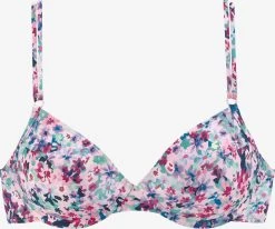 S.Oliver Bikini Tops Met Beugel Minimizer Bikinitop Dames Lichtlila