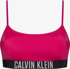 Calvin Klein Swimwear Bustier Bikini Tops Regular Bikinitop Dames Pink