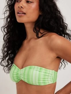 NA-KD Bandeau Bikini Tops Bandeau Bikinitop Dames Kiwi