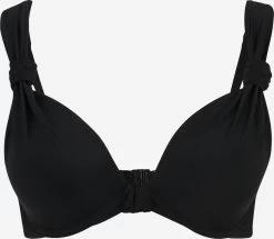 Hunkemöller Grote Cups T-shirt Bh Bikinitop Luxe Dames Zwart