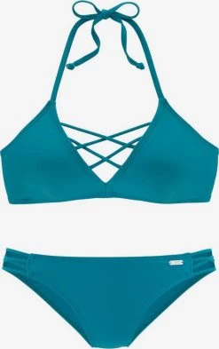 VENICE BEACH Triangel Bikinis Triangel Bikini Dames Blauw