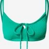 WAREHOUSE Bustier Bikini Tops Bustier Bikinitop Dames Grasgroen