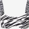 Calvin Klein Swimwear Bikini Tops Met Beugel Bustier Bikinitop Dames Zwart / Wit -Bikini Verkoop 1ebb0e2cb328c7db350da35ab15b3b66