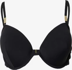 Calvin Klein Swimwear Bikini Tops Met Beugel Push-up Bikinitop Dames Zwart