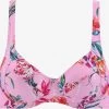 Sunseeker Bikini Tops Met Beugel T-shirt Bh Bikinitop Dames Roze
