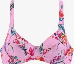 Sunseeker Bikini Tops Met Beugel T-shirt Bh Bikinitop Dames Roze