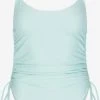 Halter Badpakken Badpak Dames Pastelblauw