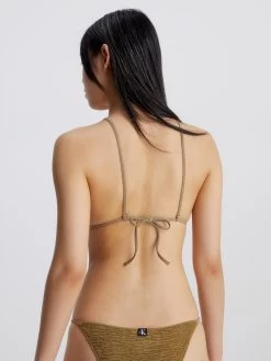 Calvin Klein Swimwear Triangel Bikini Tops Triangel Bikinitop Dames Olijfgroen -Bikini Verkoop 2838706447493fcfa89b012a9b49b47f