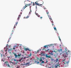 S.Oliver Bandeau Bikini Tops Bandeau Bikinitop Dames Gemengde Kleuren