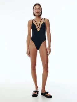 EDITED Badpakken Zonder Beugel Triangel Badpak Letizia Dames Zwart -Bikini Verkoop 2db49e08d9e2f7cb4c0d8458417eb20c