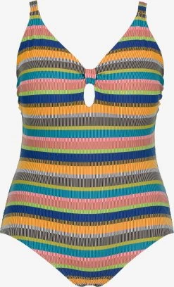 Ulla Popken Grote Cups Badpak Dames Gemengde Kleuren