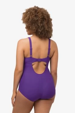 Ulla Popken Badpakken Zonder Beugel Badpak Dames Pruim -Bikini Verkoop 2f2a2fde2a9753abacc16191d507b917