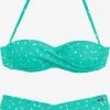 Buffalo Grote Cups Balconette Bikini Dames Jade Groen