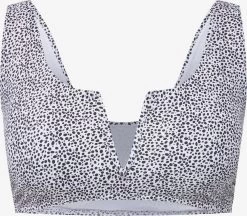 Bustier Bikini Tops Bustier Bikinitop Dames Zwart / Offwhite