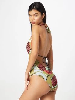 Halter Badpakken Triangel Badpak Dames Olijfgroen -Bikini Verkoop 339de0e6e5765d8c45c3afb4a9f0e100