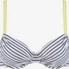 VENICE BEACH Bikini Tops Met Beugel T-shirt Bh Bikinitop Dames Zwart / Wit