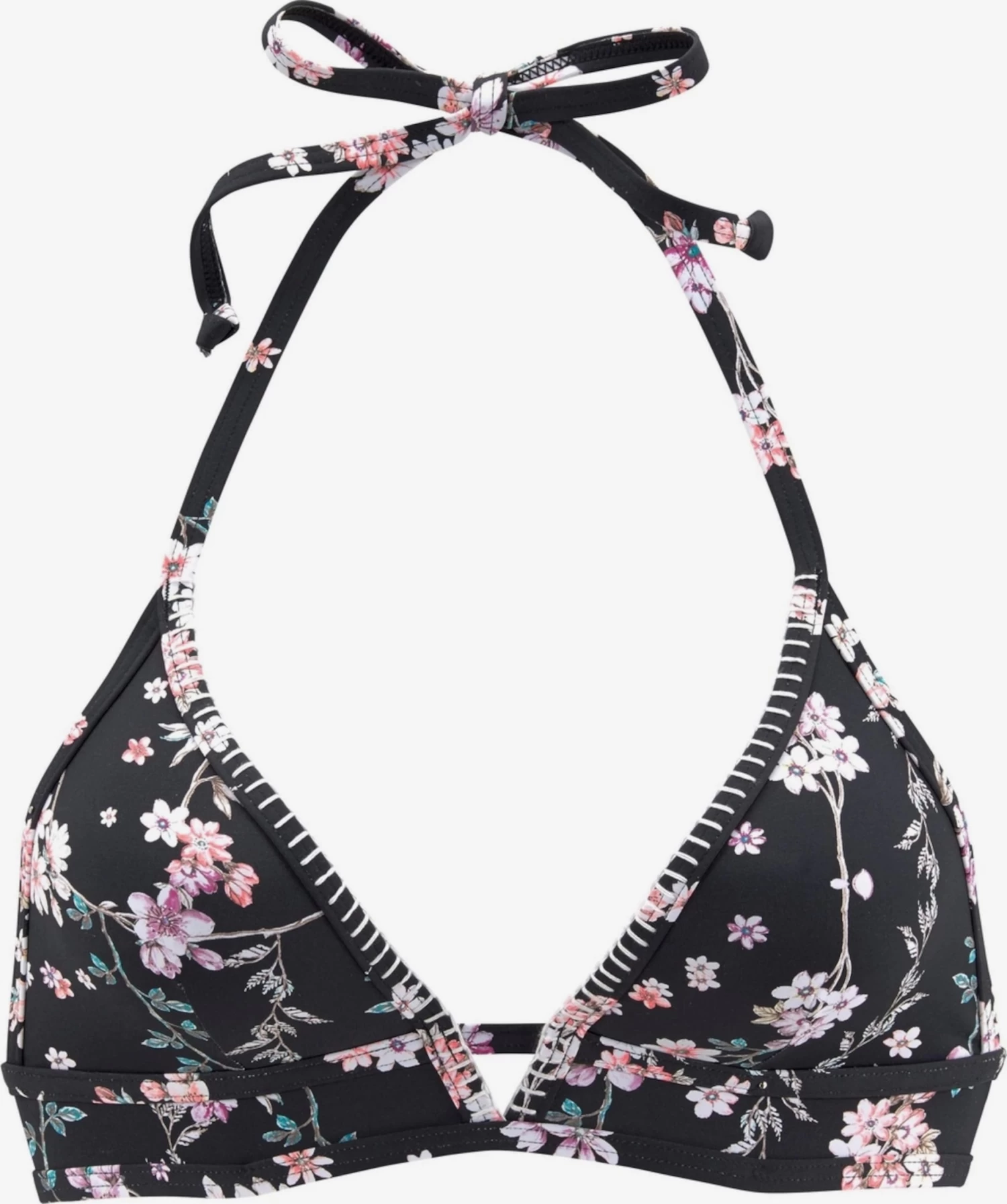 Sunseeker Triangel Bikini Tops Triangel Bikinitop Ditsy Dames Zwart 3 Sunseeker Triangel Bikini Tops Triangel Bikinitop Ditsy Dames Zwart