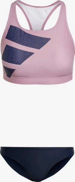 ADIDAS PERFORMANCE Bustier Bikinis Bustier Sportbikini Dames Oudroze