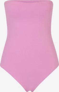 Bandeau Badpakken Bandeau Badpak Laia Dames Pink