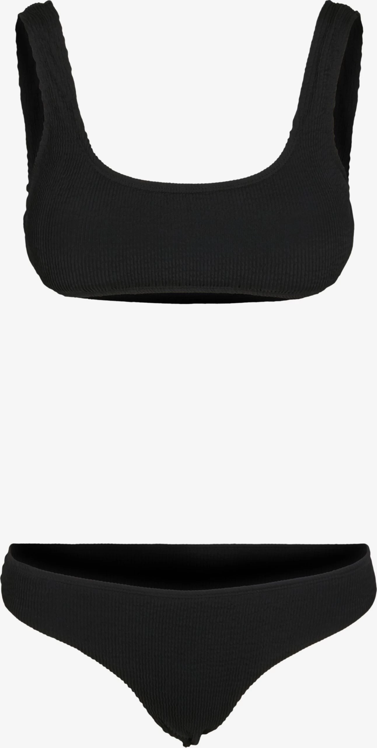 URBAN CLASSICS Bustier Bikinis Bustier Bikini Dames Zwart 3 URBAN CLASSICS Bustier Bikinis Bustier Bikini Dames Zwart