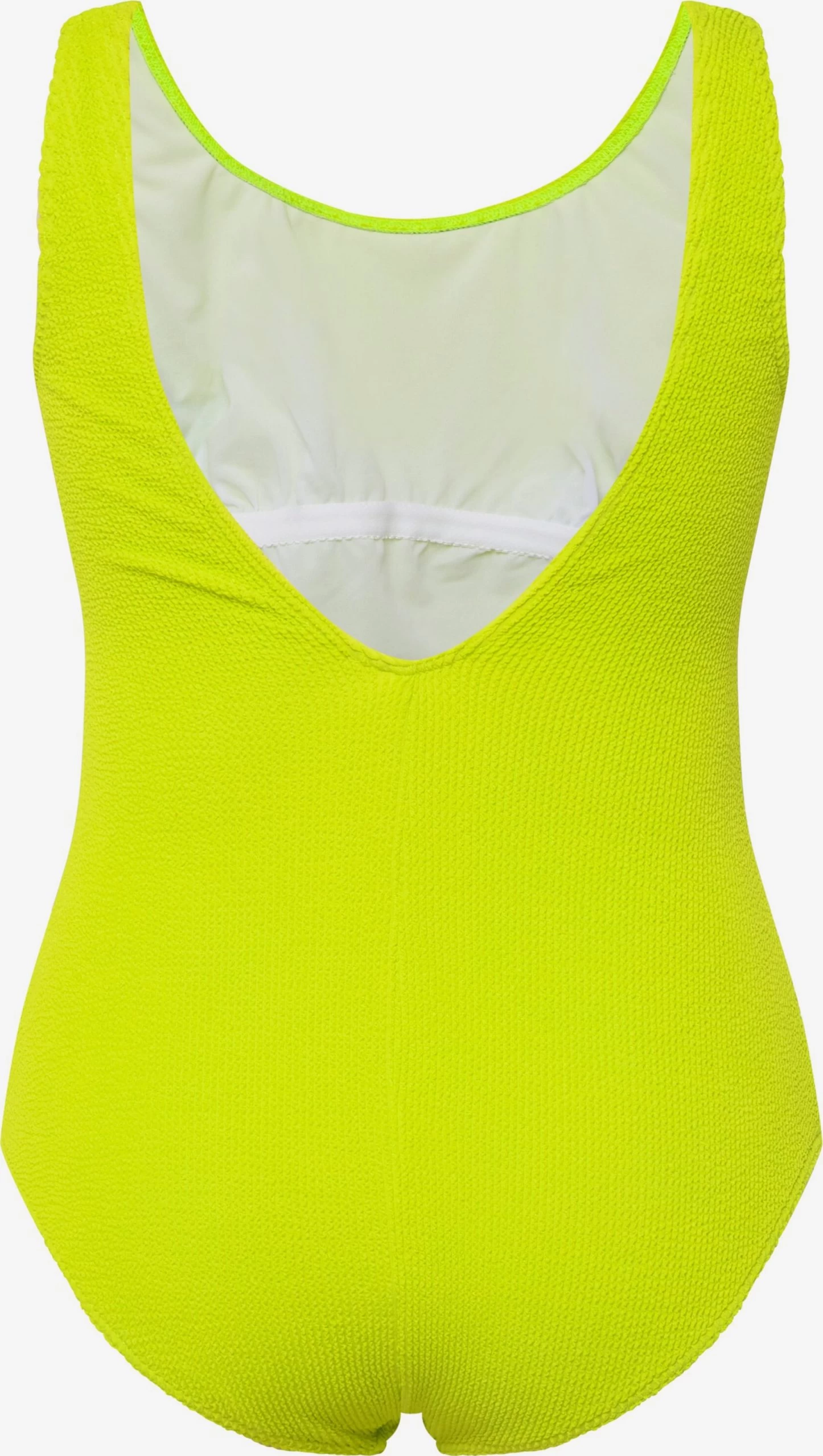 Ulla Popken Grote Cups Bustier Badpak Dames Limoen 4 Ulla Popken Grote Cups Bustier Badpak Dames Limoen - Afbeelding 2
