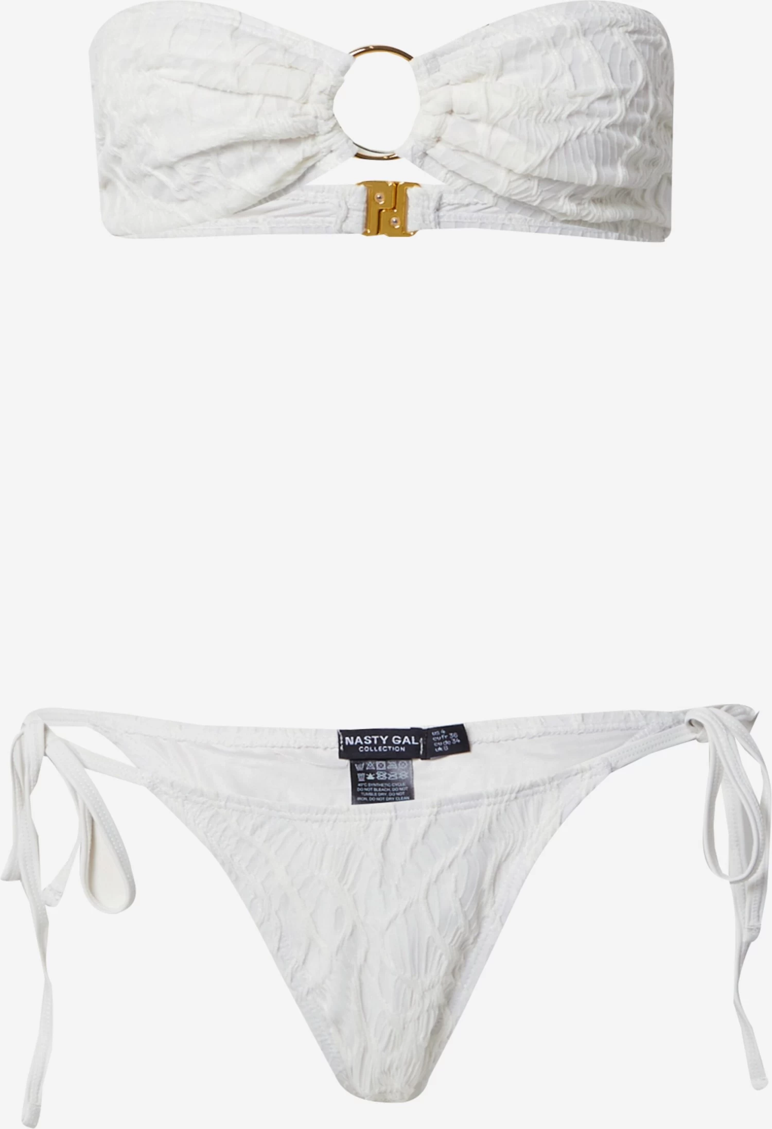 NASTY GAL Bandeau Bikinis Bandeau Bikini Dames Crème 3 NASTY GAL Bandeau Bikinis Bandeau Bikini Dames Crème