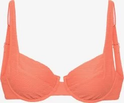 Sunseeker Bikini Tops Met Beugel T-shirt Bh Bikinitop Dames Perzik
