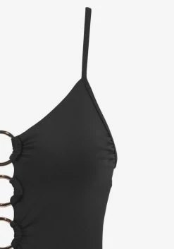 Jette Grote Cups Triangel Badpak Dames Zwart -Bikini Verkoop 50af5b939fde149d47839a3622e3dec8