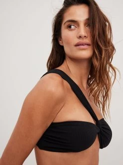 NA-KD Bandeau Bikini Tops Bandeau Bikinitop Dames Zwart -Bikini Verkoop 54caba4e0f3fe7a029735d562bad5dea