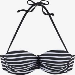 VENICE BEACH Balconette Bikini Tops Balconette Bikinitop Dames Zwart / Wit