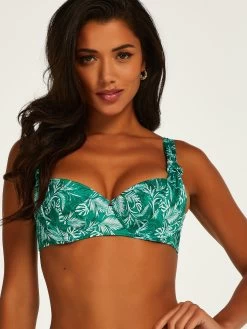 Hunkemöller Bikini Tops Met Beugel Balconette Bikinitop Bermuda Dames Groen -Bikini Verkoop 579b9ce81055e12ea4a502caa62ef515