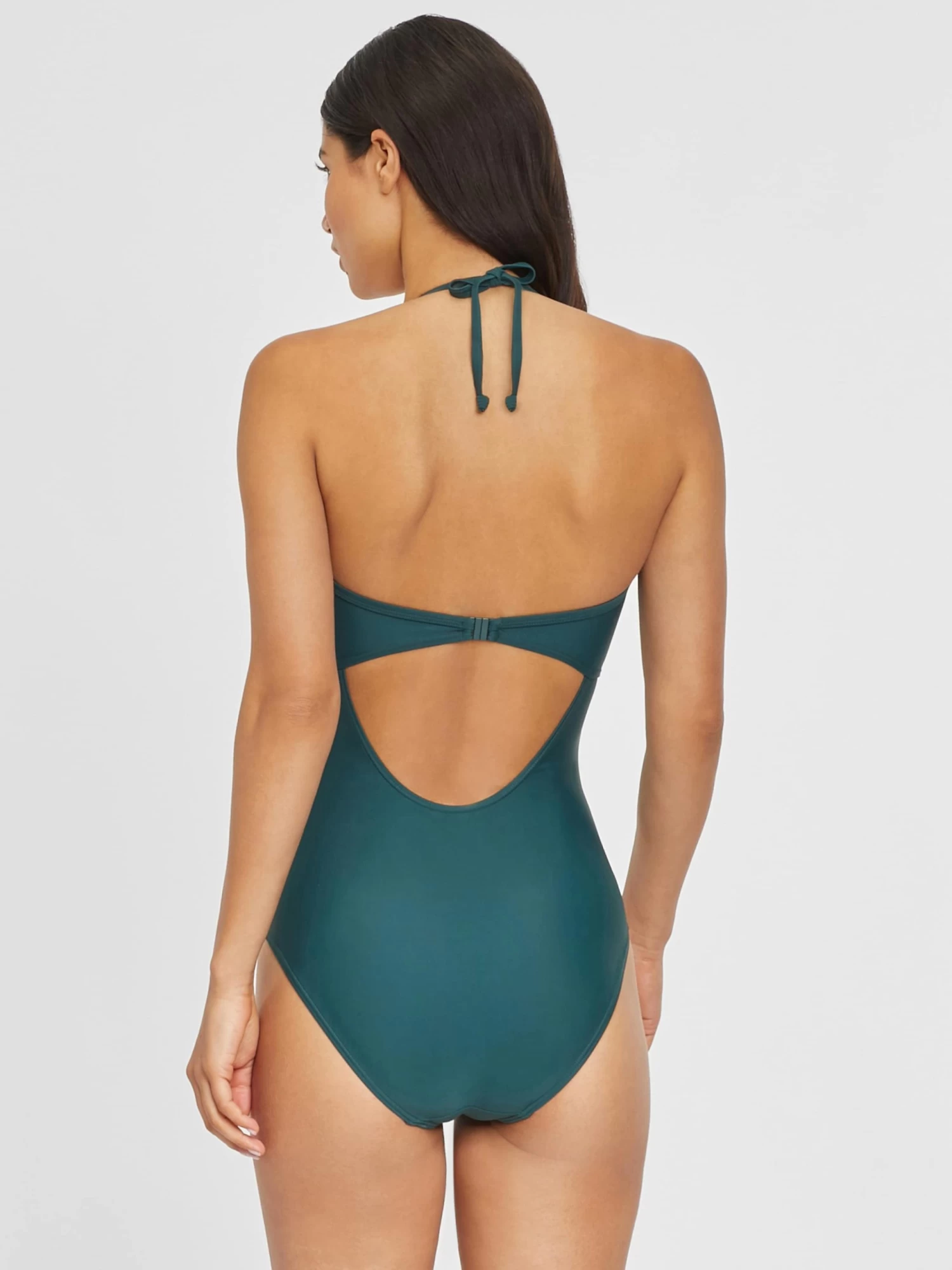 Bruno Banani Halter Badpakken Triangel Badpak Dames Groen 5 Bruno Banani Halter Badpakken Triangel Badpak Dames Groen - Afbeelding 3