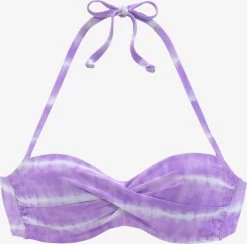 S.Oliver Bandeau Bikini Tops Bandeau Bikinitop Dames Lila