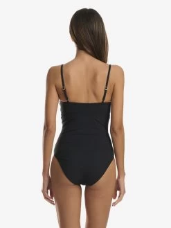 Wolford Grote Cups Triangel Badpak One Piece Dames Zwart -Bikini Verkoop 60ddac60e7b09b3c4fc463368f127704