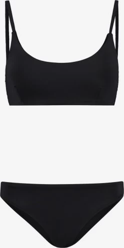 Shiwi Grote Cups Bustier Bikini LOU Dames Zwart