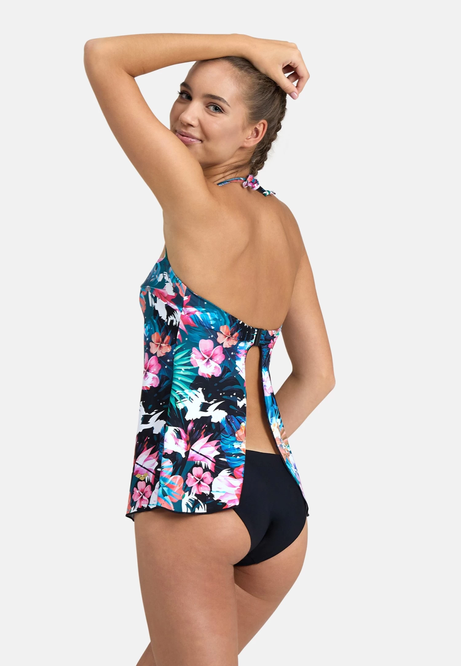 Arena Grote Cups Bustier Sportbikini Dames Gemengde Kleuren 5 Arena Grote Cups Bustier Sportbikini Dames Gemengde Kleuren - Afbeelding 3