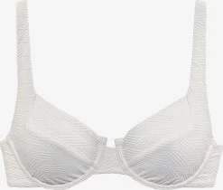 Sunseeker Bikini Tops Met Beugel T-shirt Bh Bikinitop Dames Wit