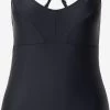 Protest Grote Cups Bustier Badpak SAGRES Dames Zwart -Bikini Verkoop 68d59b445779fbe37d2c529a4c982b50