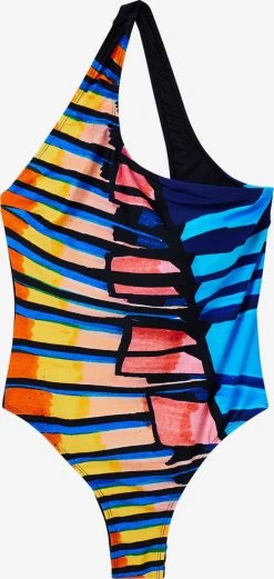 Desigual Grote Cups Bustier Badpak Amazonas Dames Zwart