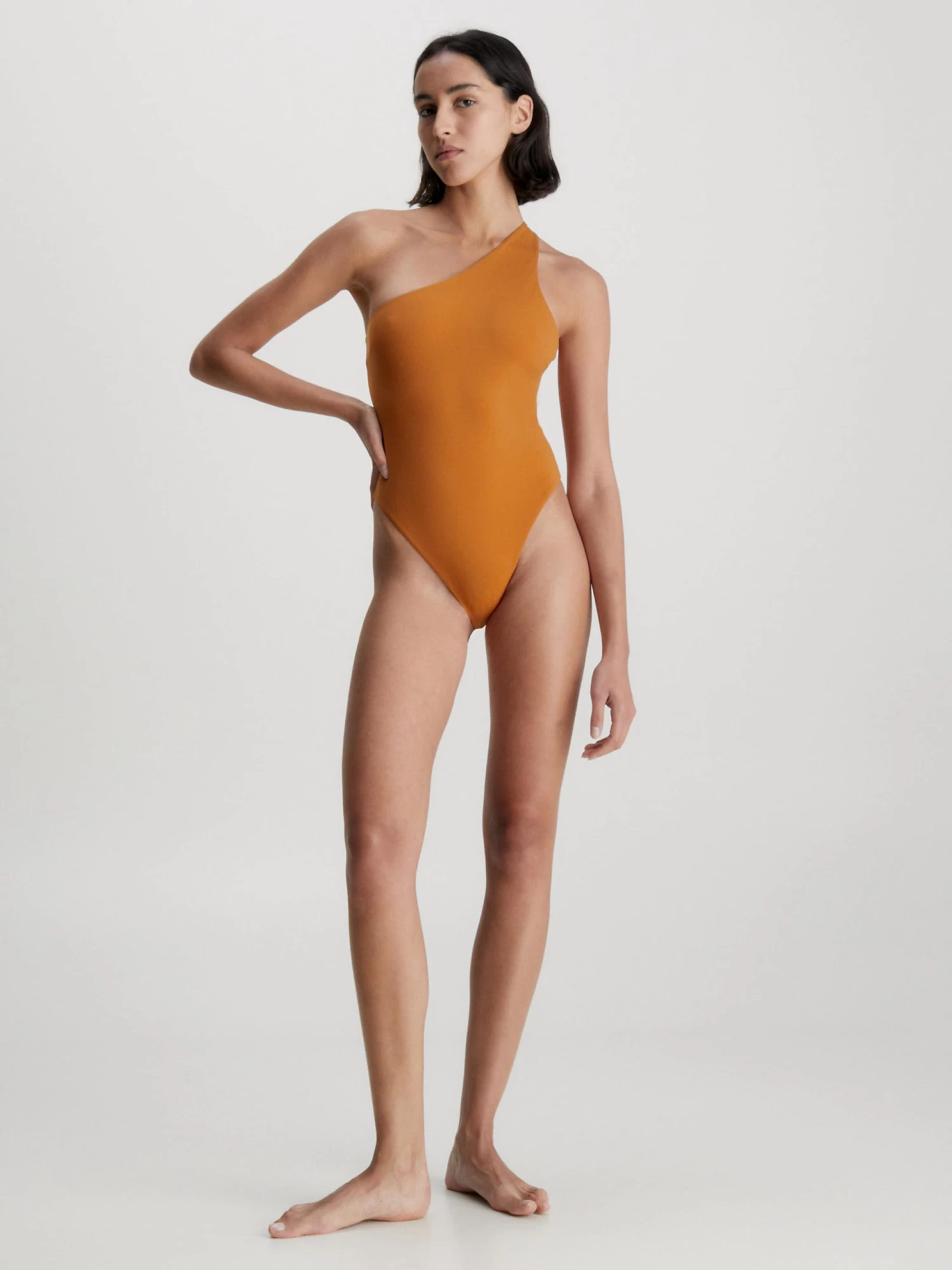 Calvin Klein Swimwear Badpakken Zonder Beugel Badpak Dames Oranje 6 Calvin Klein Swimwear Badpakken Zonder Beugel Badpak Dames Oranje - Afbeelding 4