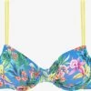 VENICE BEACH Bikini Tops Met Beugel T-shirt Bh Bikinitop Dames Blauw -Bikini Verkoop 7636b8852936f7c7da08fec2471f2bd1