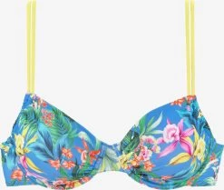 VENICE BEACH Bikini Tops Met Beugel T-shirt Bh Bikinitop Dames Blauw