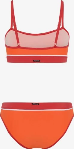 Chiemsee Grote Cups Bustier Bikini Dames Donkeroranje -Bikini Verkoop 7a3513d6a9c3b7f372d1f9ec91093723