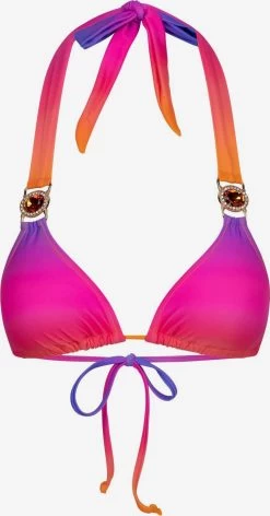 Triangel Bikini Tops Triangel Bikinitop Club Tropicana Dames Pink